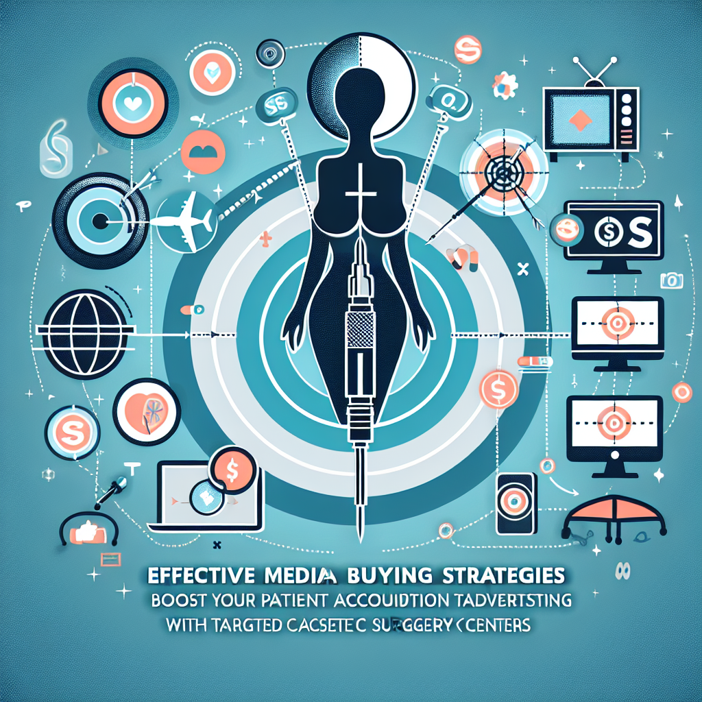 Effective Media Buying Strategies for Cosmetic Surgery Centers: Boost Your Patient Acquisition with Targeted Advertising