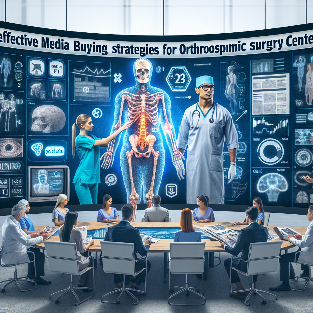 Effective Media Buying Strategies for Orthopedic Surgery Centers: Boost Your Patient Acquisition with Targeted Advertising