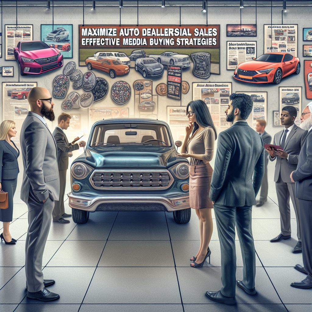 Maximizing Auto Dealership Sales: A Comprehensive Guide to Effective Media Buying Strategies in the Automotive Industry