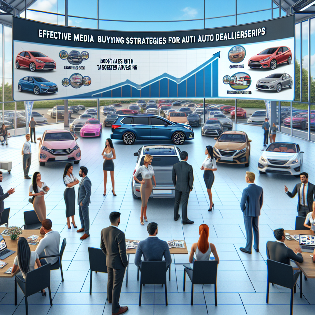 Effective Media Buying Strategies for Auto Dealerships: Boost Sales and Maximize ROI with Targeted Advertising
