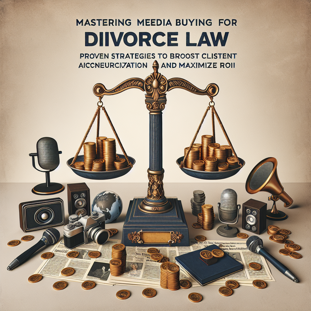 Mastering Media Buying for Divorce Law: Proven Strategies to Boost Client Acquisition and Maximize ROI